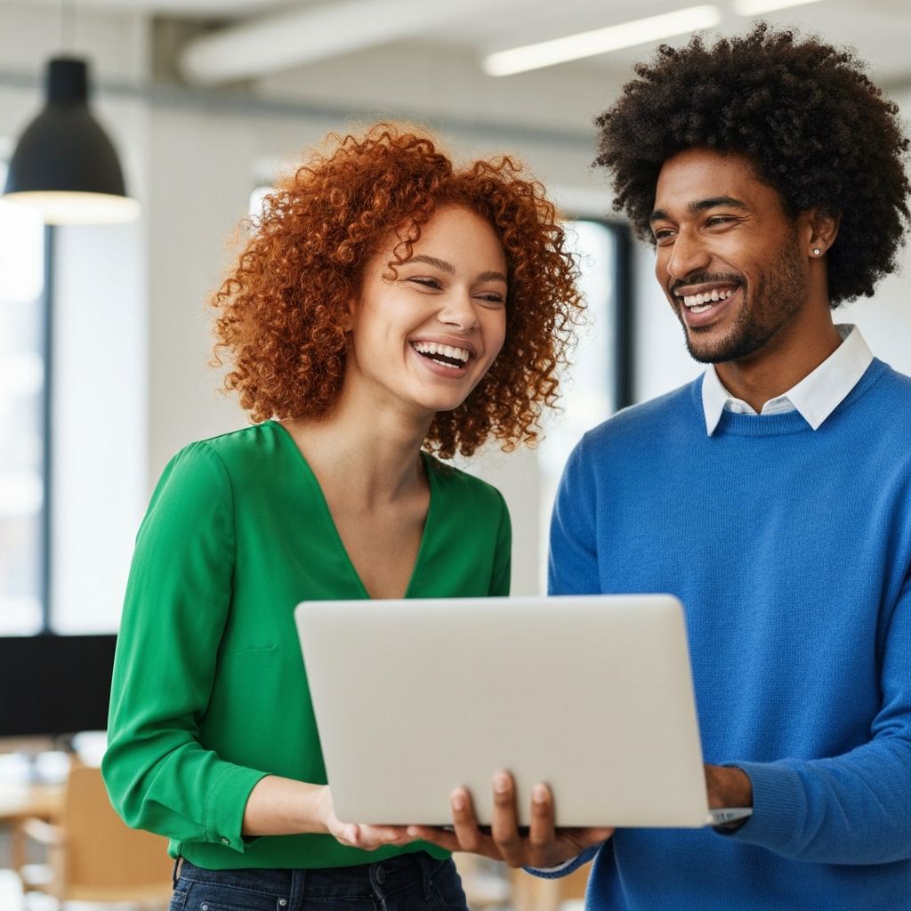 Professionnels heureux